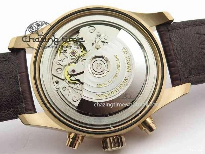 MIROTIME 0725 Pilot Chrono RG 3878 V6F Best Edition Gray Dial On Brown Leather Strap A Contemporary 7254